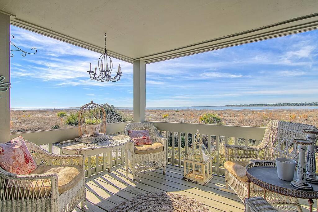 Luxury Seabrook Beachfront W/Spectacular Sunsets Exterior foto